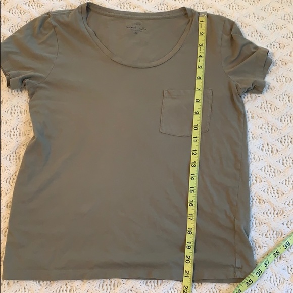 J Crew Factory Women's - Short Sleeve Pocket Tee - Picture 6 of 6